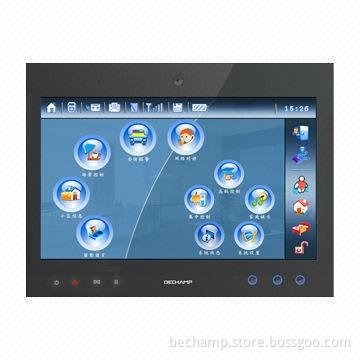 Home Automation Control Center System with ARM 926 EJ 350MHz CPU and 800 x 480 Pixels Resolution